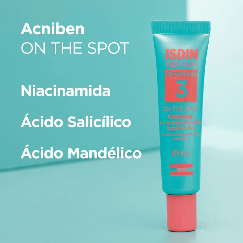ISDIN Teen Skin Acniben Gel Corretor 15ml - Image 3